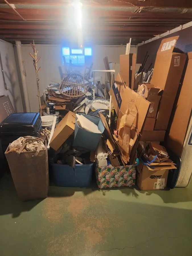 Roll-off dumpster container at job site for Construction Dumpster Rental in Gainesville